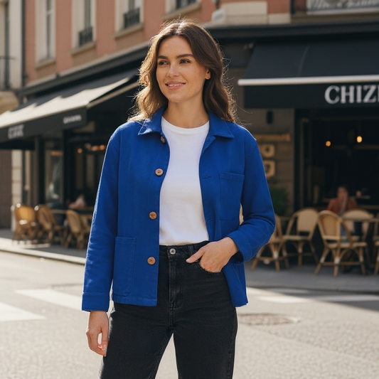 Veste bleu de travail "worker"