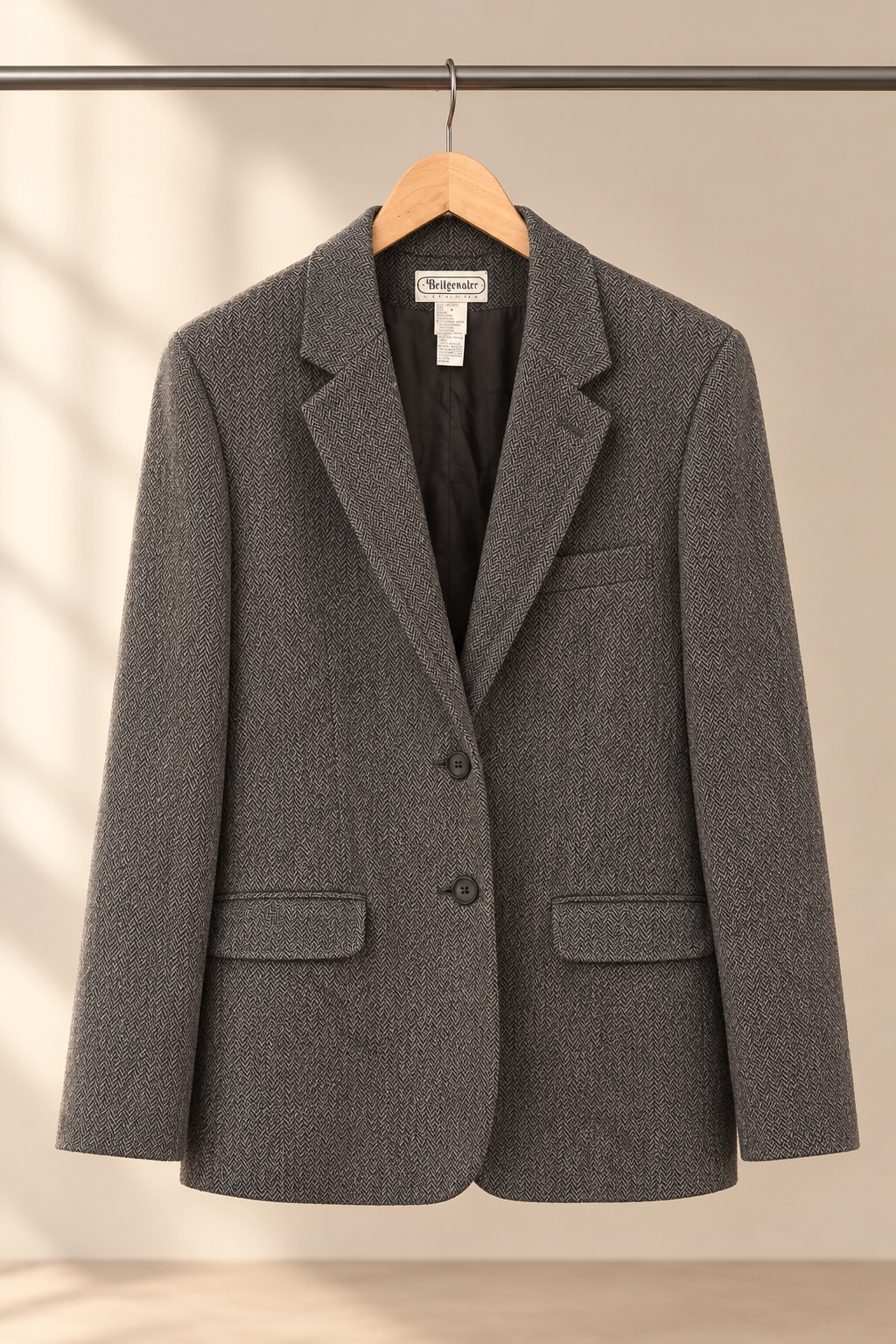 La veste vintages en tweed