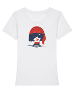T-shirt femme en coton Bio " Jeanne la Pirate "