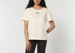 T-shirt femme en coton Bio  " Colette la rebelle "