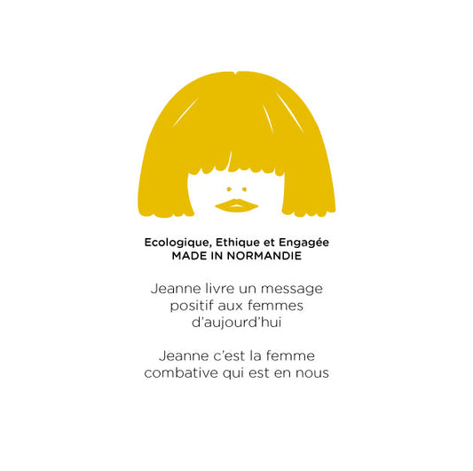 Sweat droit femme "Jeanne" en coton Bio