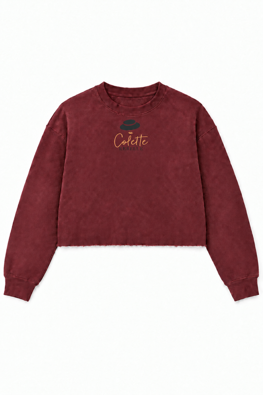 sweat Bordeaux Colette Rebelle