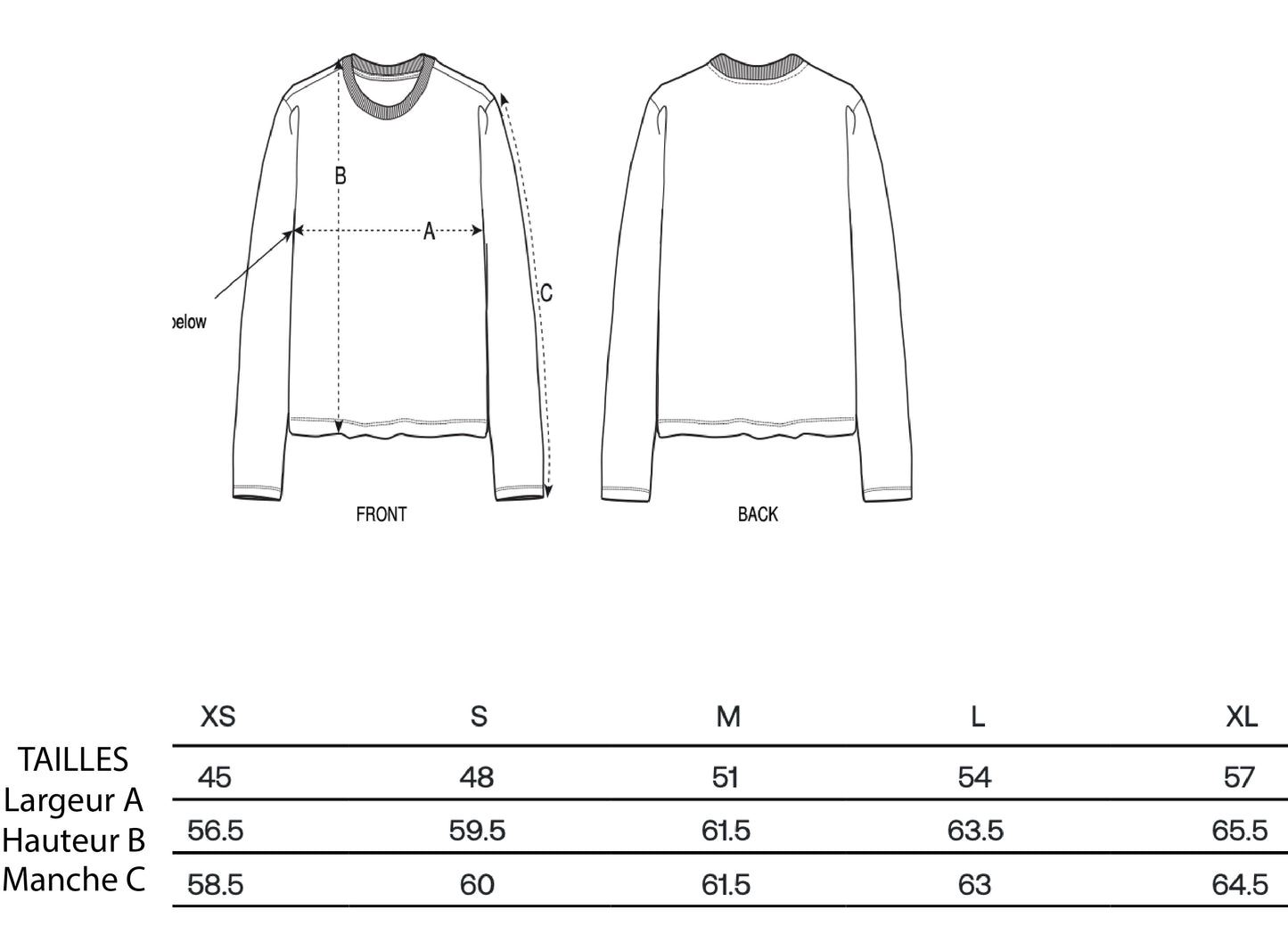 T-shirt femme à manches longues en coton Bio " Gisèles revolutionnelles"