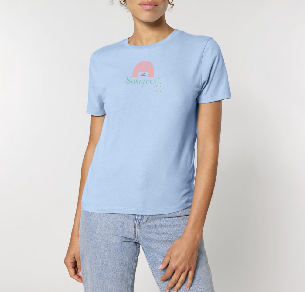 T-shirt femme en coton Bio " Sorcière "