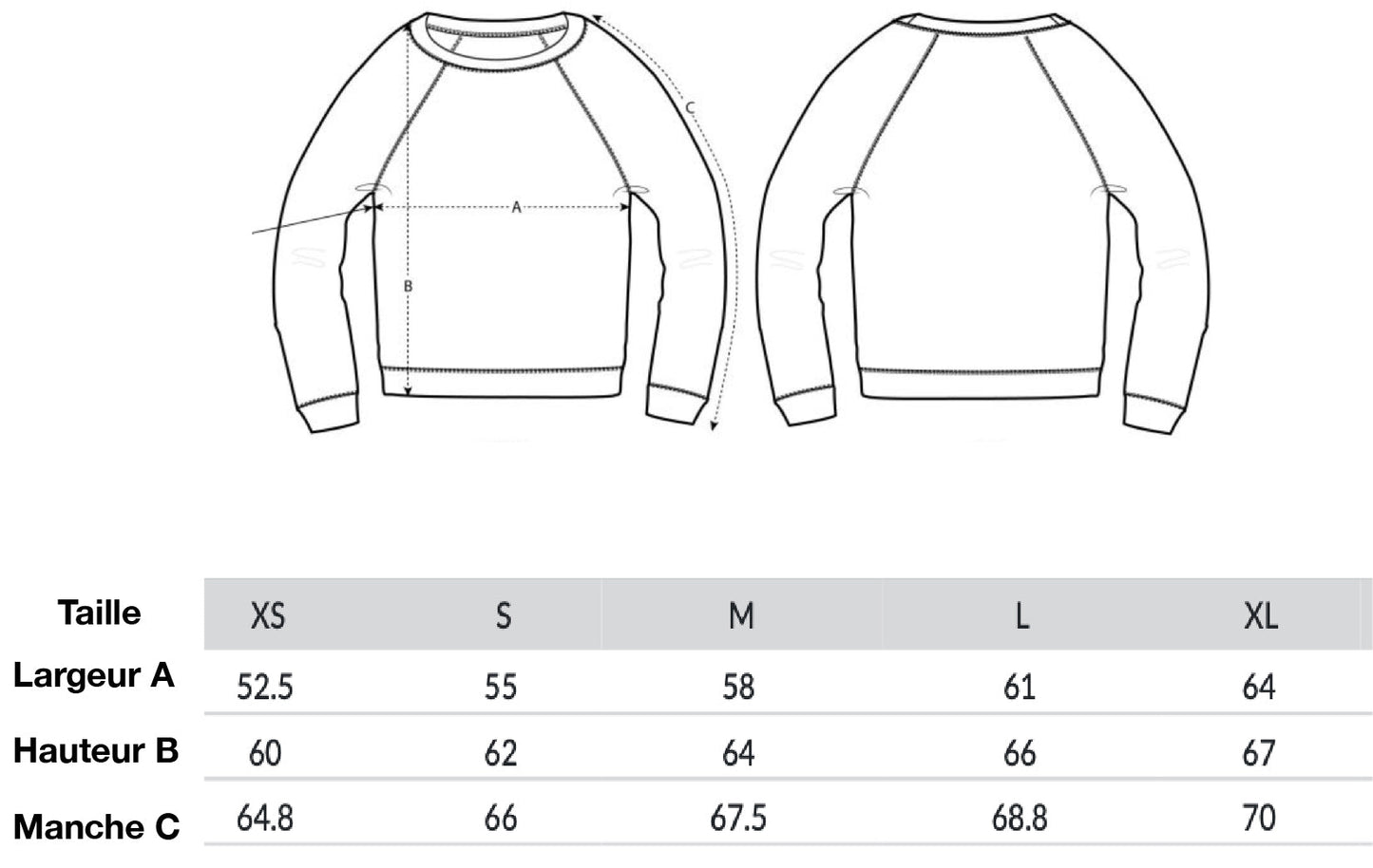 Sweat femme en coton Bio " Merci Simone"