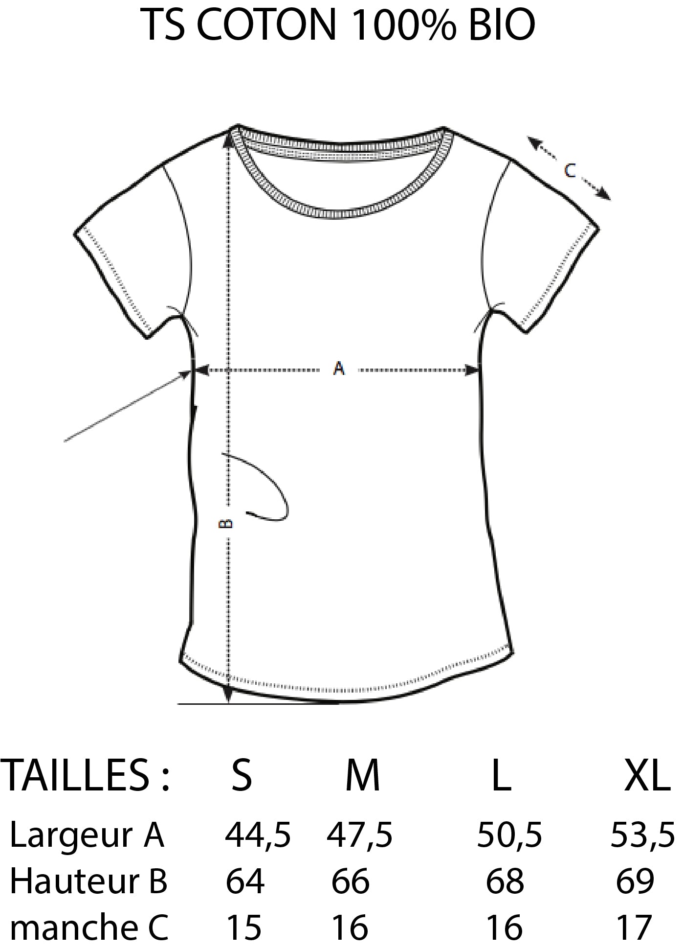 Camiseta mujer algodón orgánico "Felices mayores de 50"