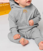 Sweat bébé à capuche en coton Bio " Grrr " visuel mini