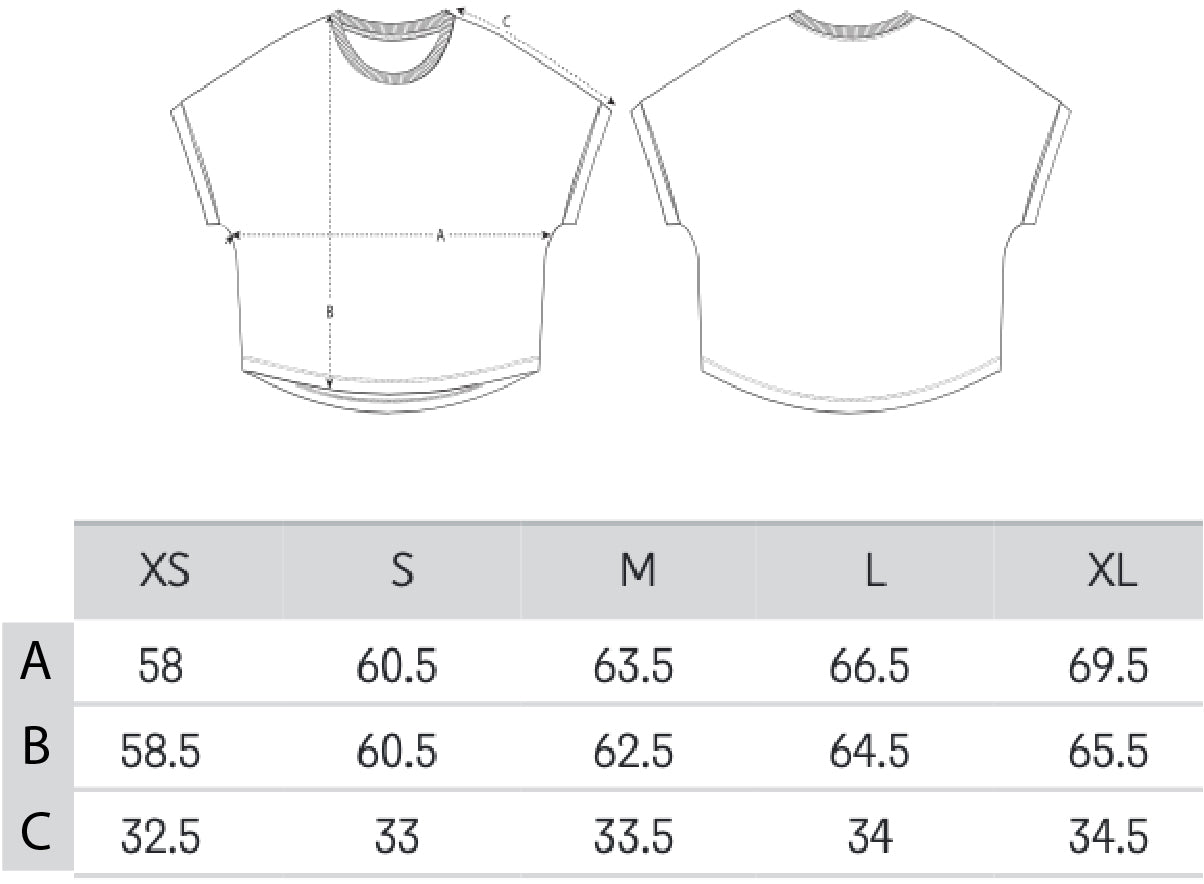 Large women's organic cotton T-shirt "Peace and Love"