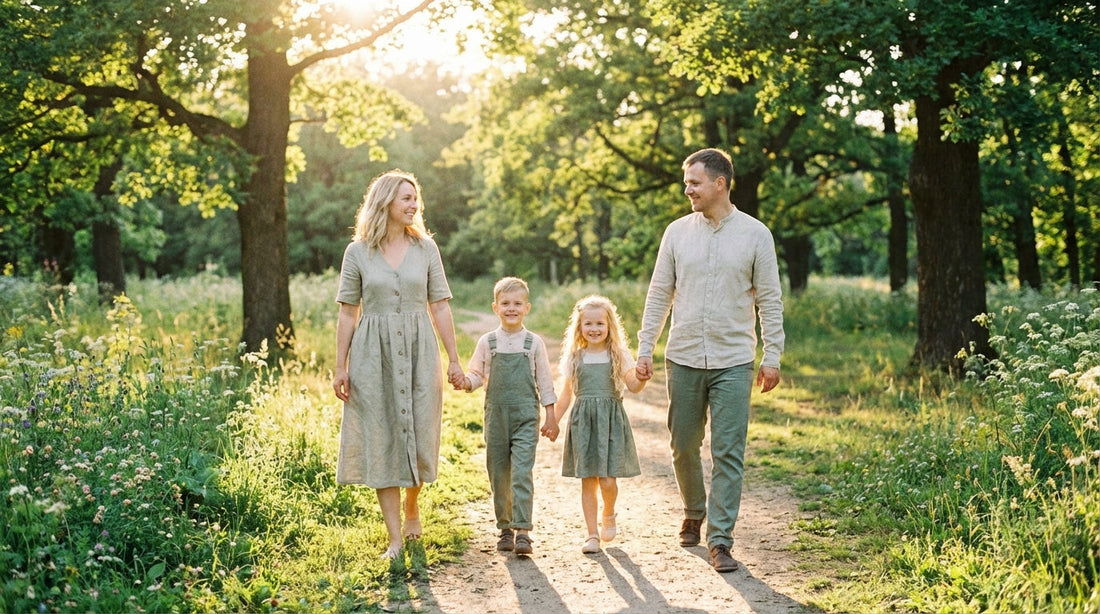 Assortir vêtements famille | Nos tenues éthiques | Jeanne a dit