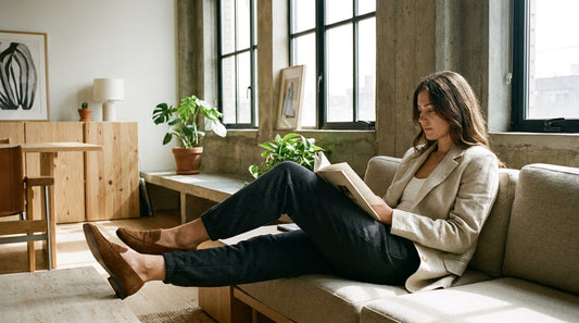 Pantalon Fluide Femme Chic | L'Élégance Confortable Jeanne a dit