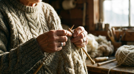 Pull Tricoté Main Made in France | Savoir-faire Jeanne a dit