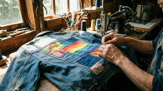 Vêtement upcyclé vintage | Réduire son impact carbone