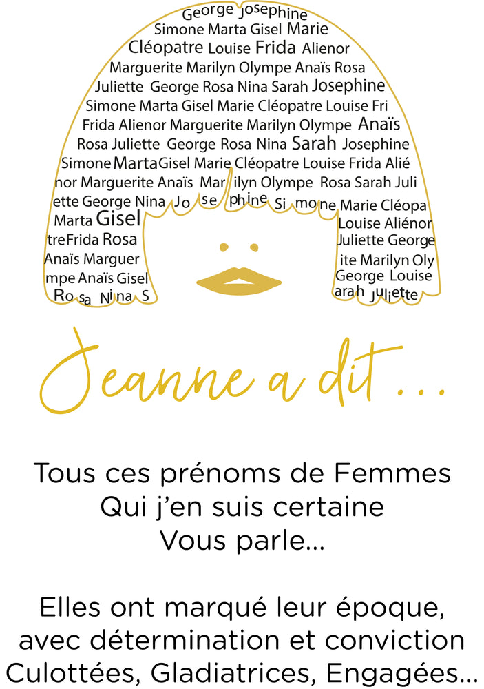 T-shirt en lin Made in France "femme d'exception"