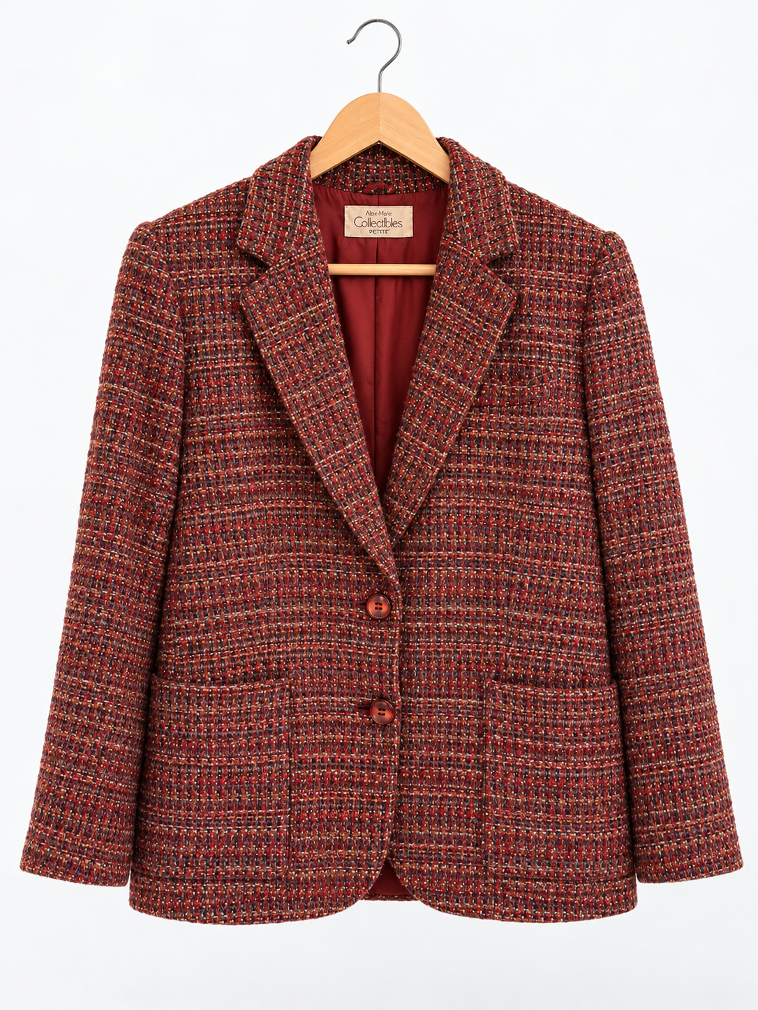 La veste vintages en tweed