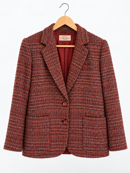 La veste vintages en tweed