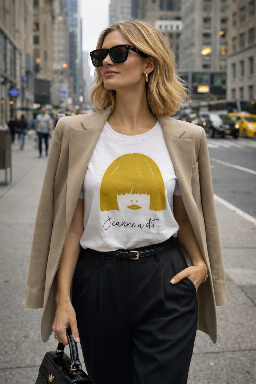 T-shirt femme en coton bio "Iconique MAXI"