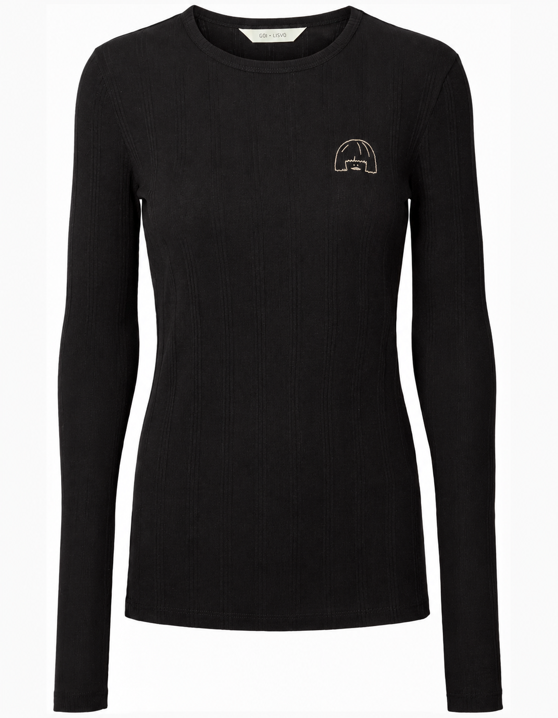 T-shirt manche longue violette
