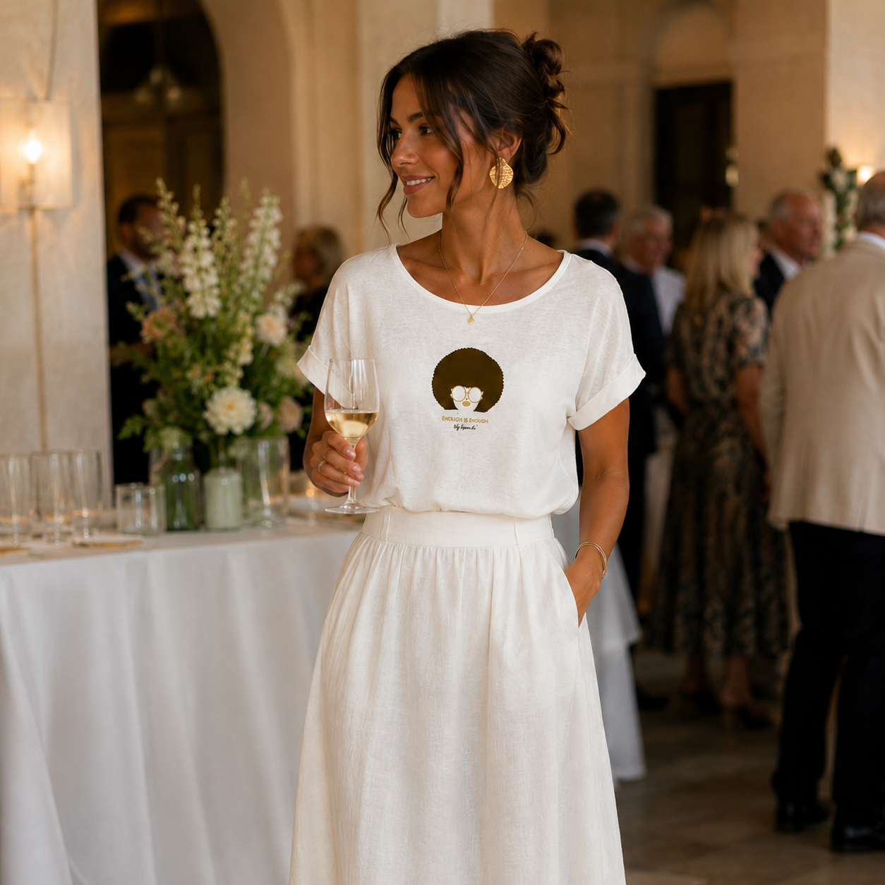 T-shirt Emma en lin Made in France