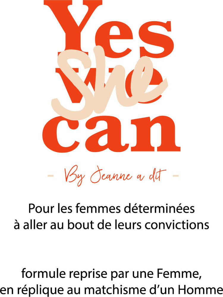 P'tit lin "Yes she can" léopard bio Made in Normandy 🌱