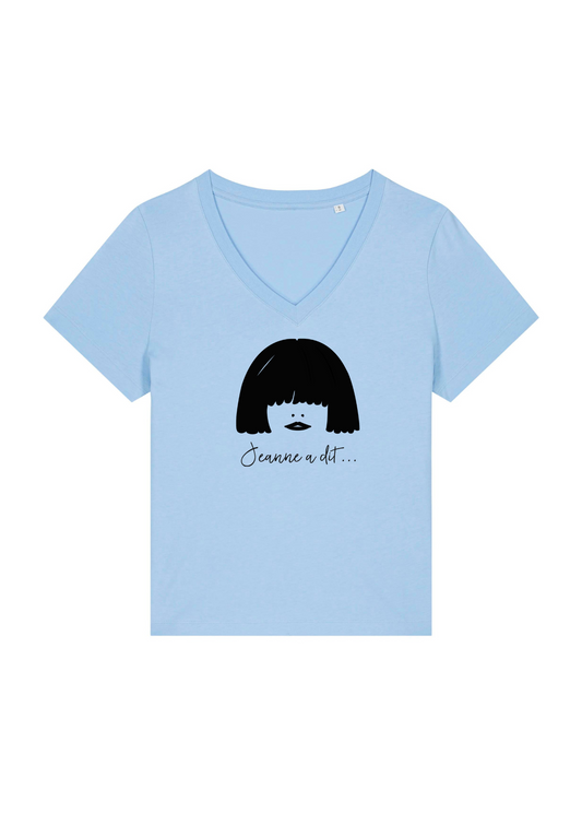 George "Iconic" organic cotton women's t-shirt with mini visual