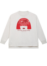 Sweat femme Extra " Let the music play"