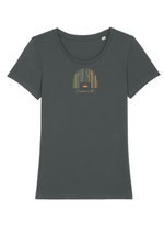 T-shirt femme en coton Bio "Bayadère " visuel mini