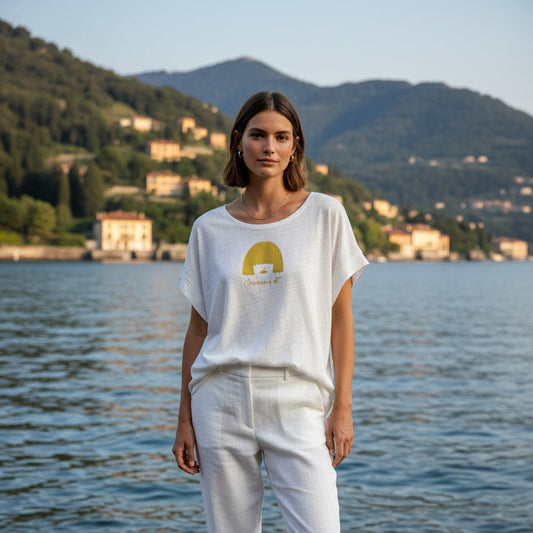 T-shirt Emma lin/coton Made in France