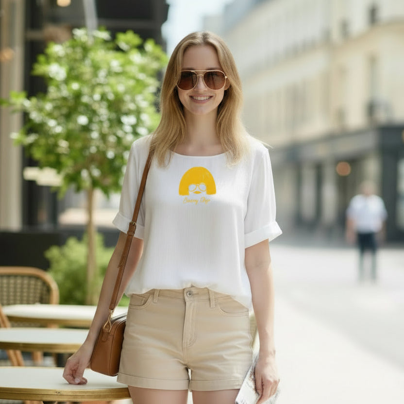 T-shirt Emma lin/coton Made in France