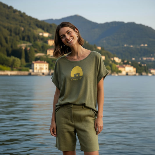 T-shirt Emma lin/coton Made in France