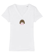 T-shirt femme en coton Bio George " Jeanne sort ses griffes" visuel mini