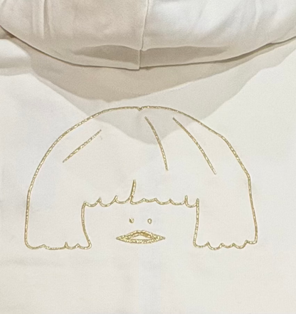 Sudadera tipo chaqueta con cremallera de algodón orgánico 