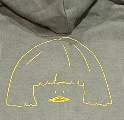 Sudadera tipo chaqueta con cremallera de algodón orgánico 