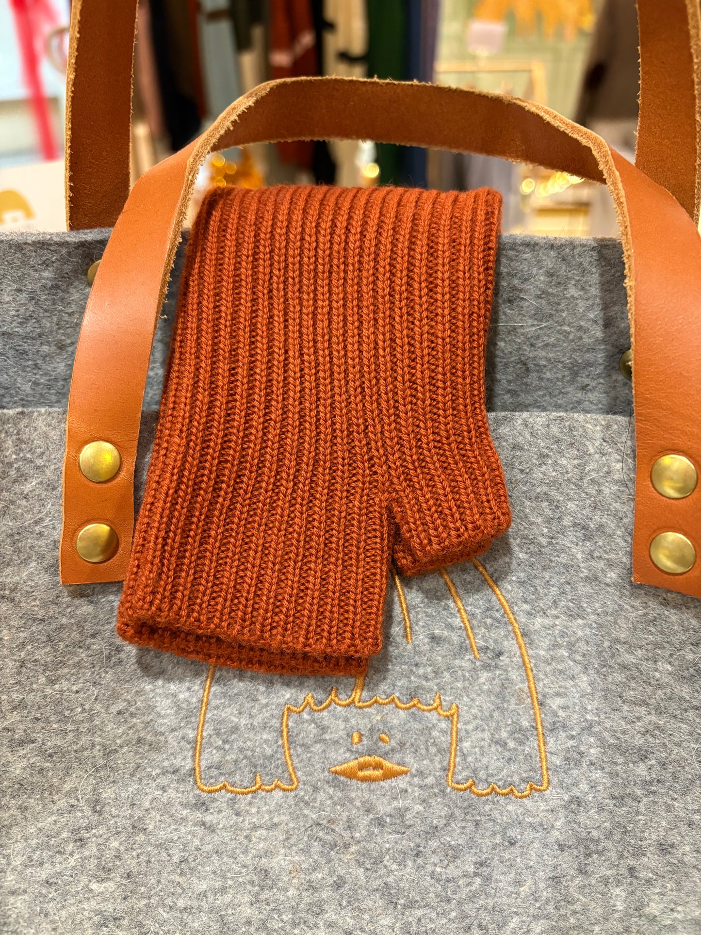 Mitaines en laine mérinos Made in France