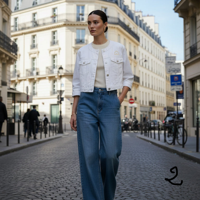 Veste en jean vintage