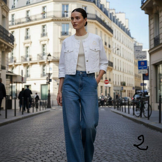 Veste en jean vintage