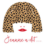 Sweat femme crop en coton Bio " Jeanne sort ses griffes " visuel mini