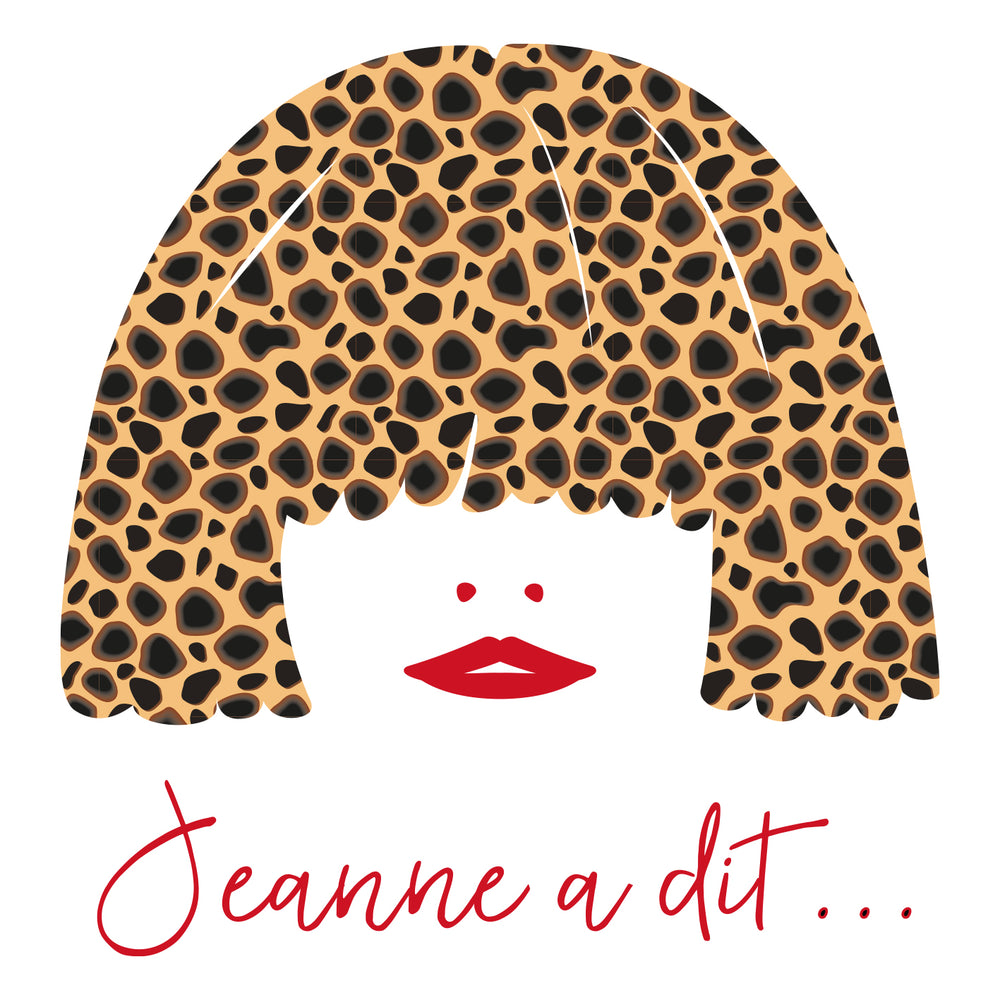 T-shirt femme en lin Made in France " Jeanne sort ses griffes "