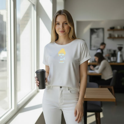 T-shirt Emma lin/coton Made in France