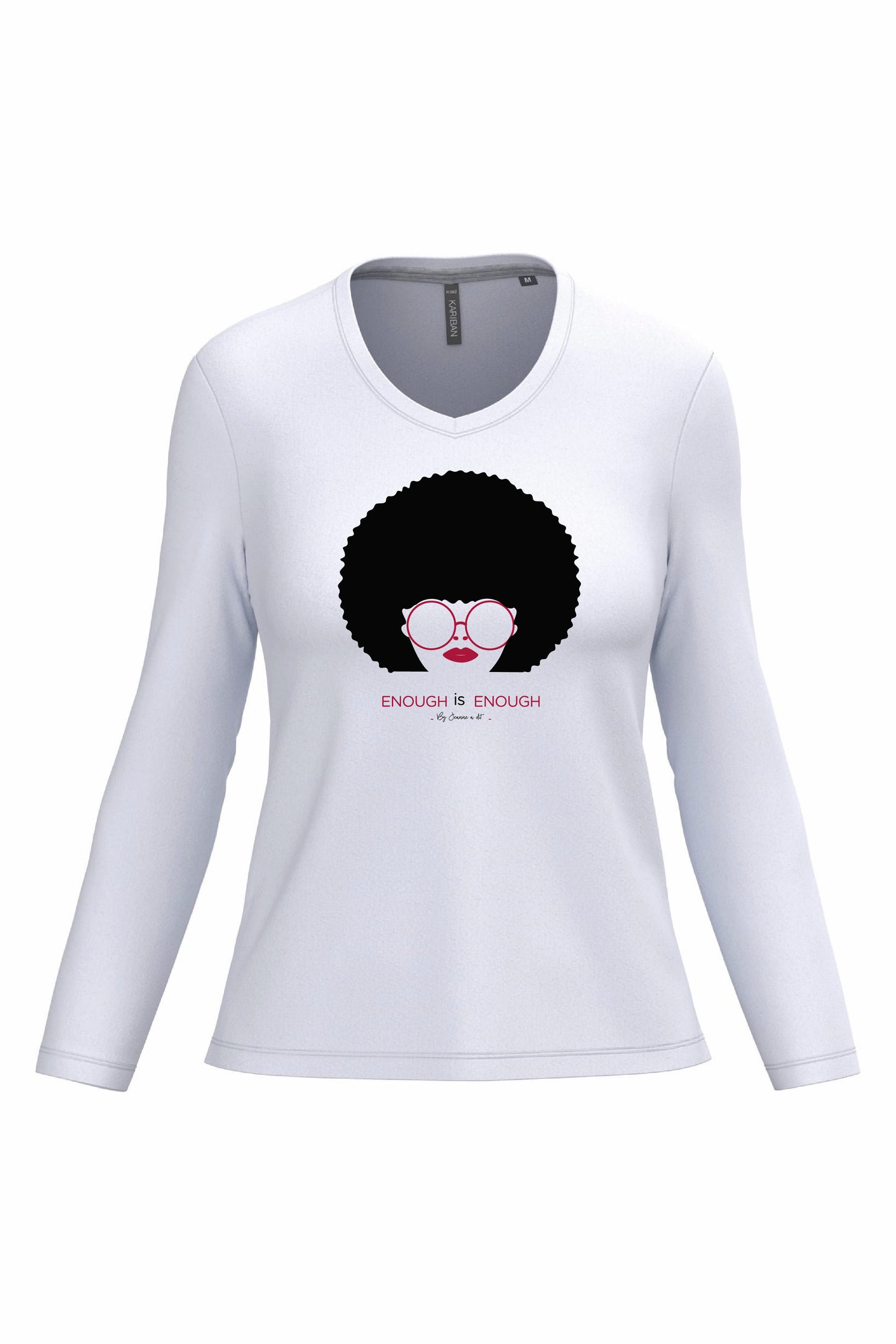 Camiseta de mujer "Iconic" de manga larga de algodón orgánico