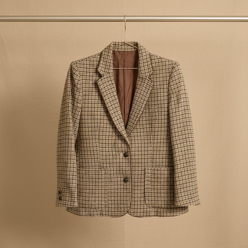 La veste vintages en tweed