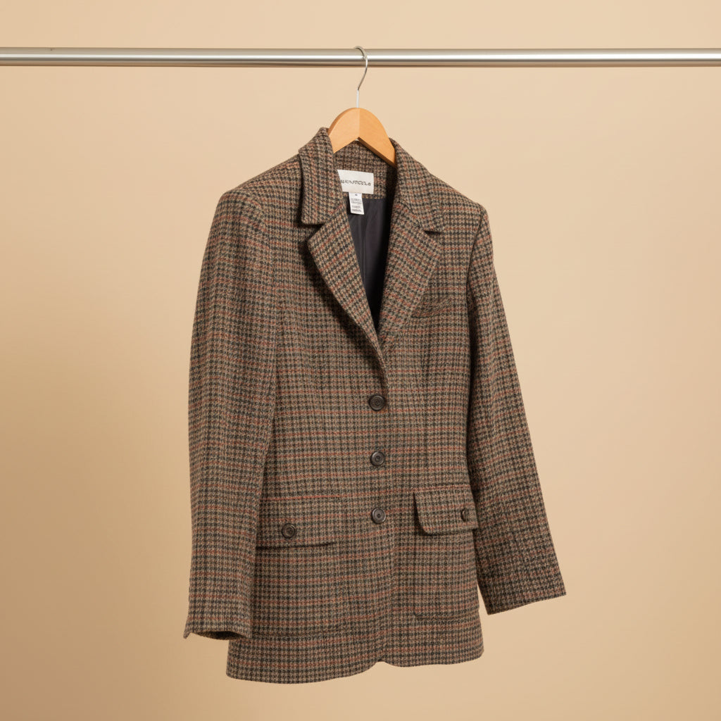La veste vintages en tweed