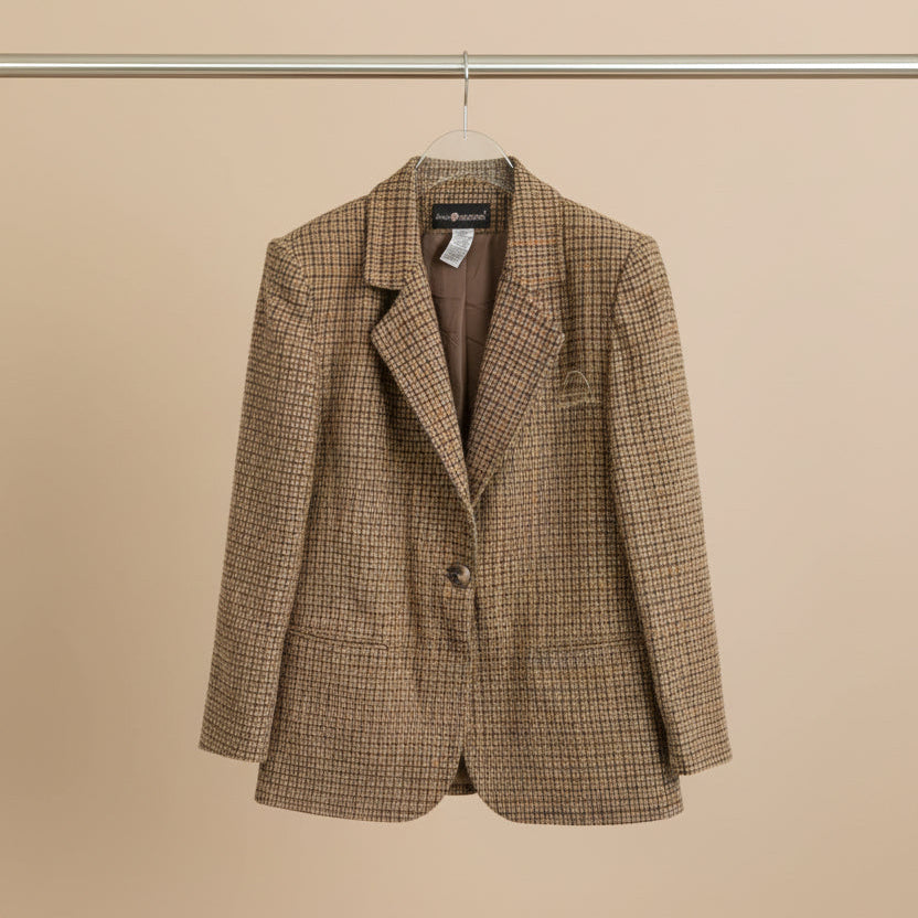 La veste vintages en tweed