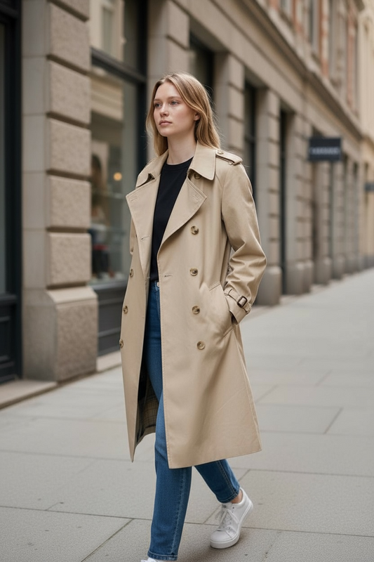 Le Trench vintage de Jeanne