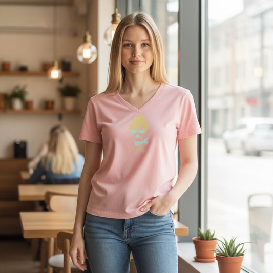 T-shirt femme George en coton Bio "BB"