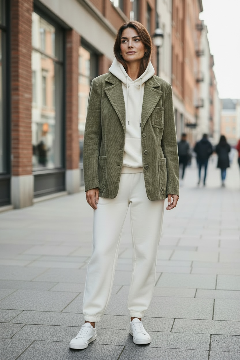 La veste vintage en velour de Jeanne