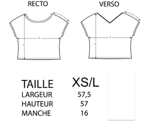 T-shirt femme en lin Made in France " Jeanne sort ses griffes "