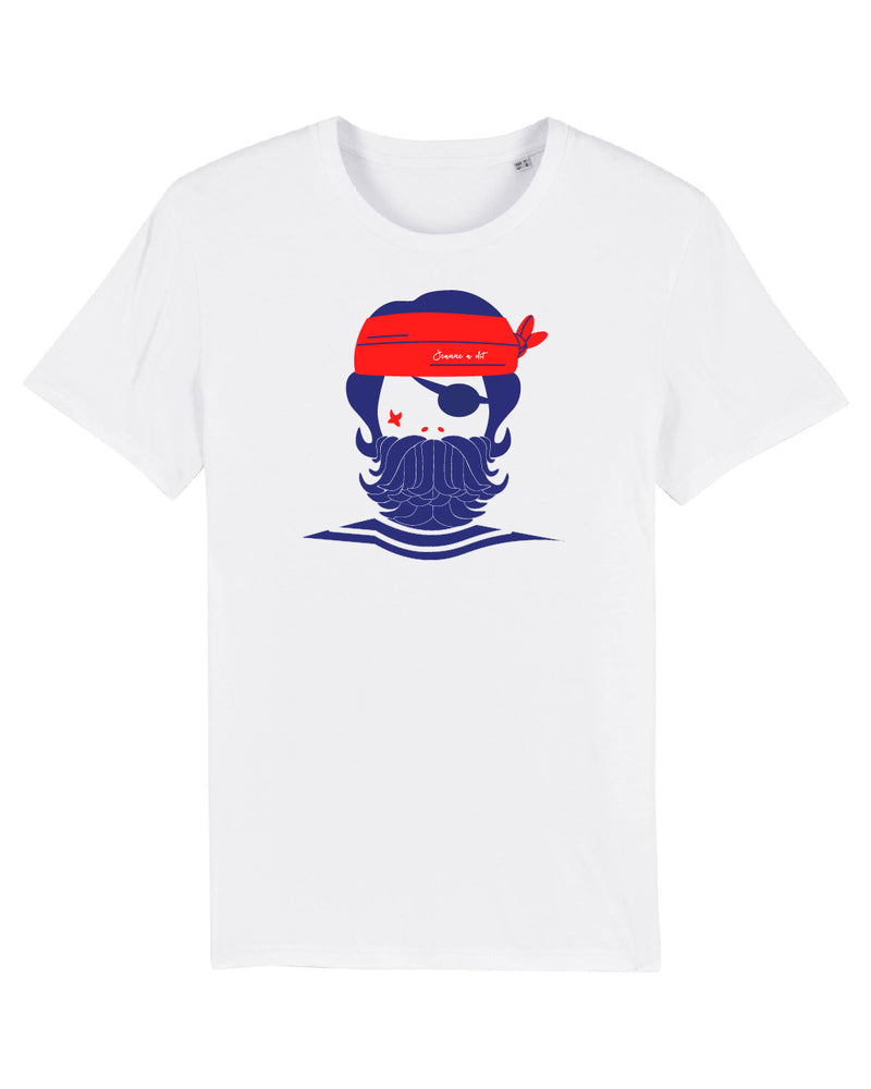 Tee-shirt homme "Pirate" en coton bio 🌱