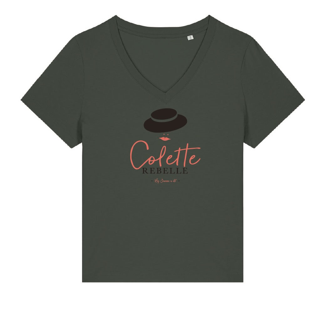 George "Colette Rebelle" organic cotton women's t-shirt