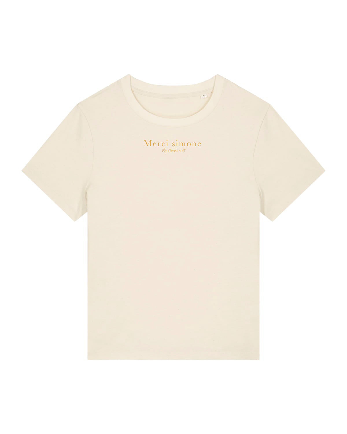 "Iconic" organic cotton women's t-shirt
