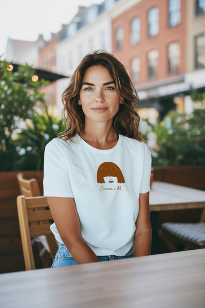 "Iconic" organic cotton women's t-shirt